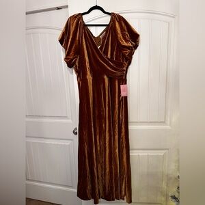 Ivy City Co Velvet Maxi Dress